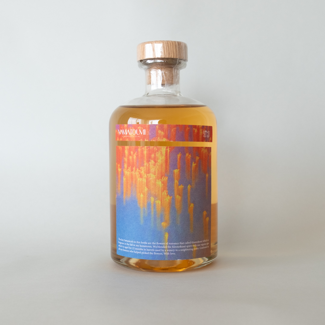 BARREL AGED KINMOKUSEI GIN -FLOWER OF ROMANCE-